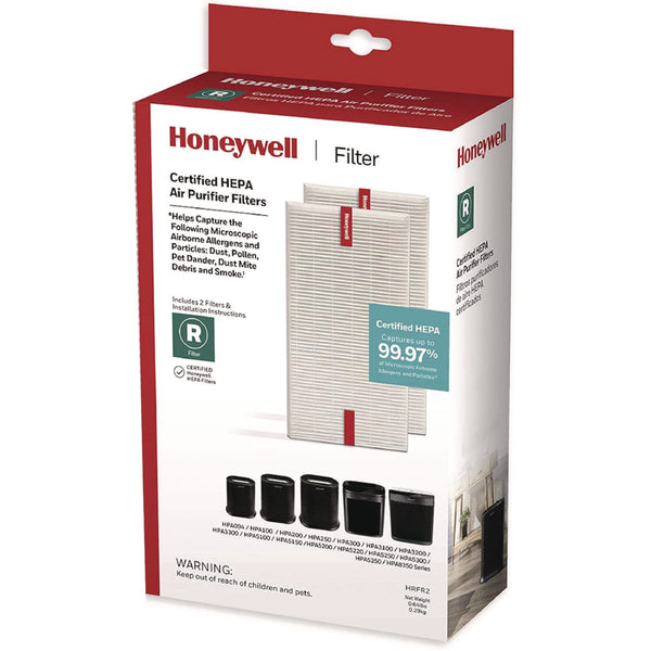 Honeywell HEPA Air Purifier Filter, 2 (HWLHRFR2) Each