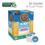 The Original Donut Shop® ICED Refreshers K-Cup Pods, Passion Fruit, 20/Box (GMT0236) Box of 20