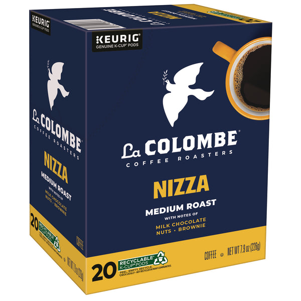 La Colombe® Coffee K-Cup Pods, Nizza Medium Roast, 20/Box (GMT0327) Box of 20