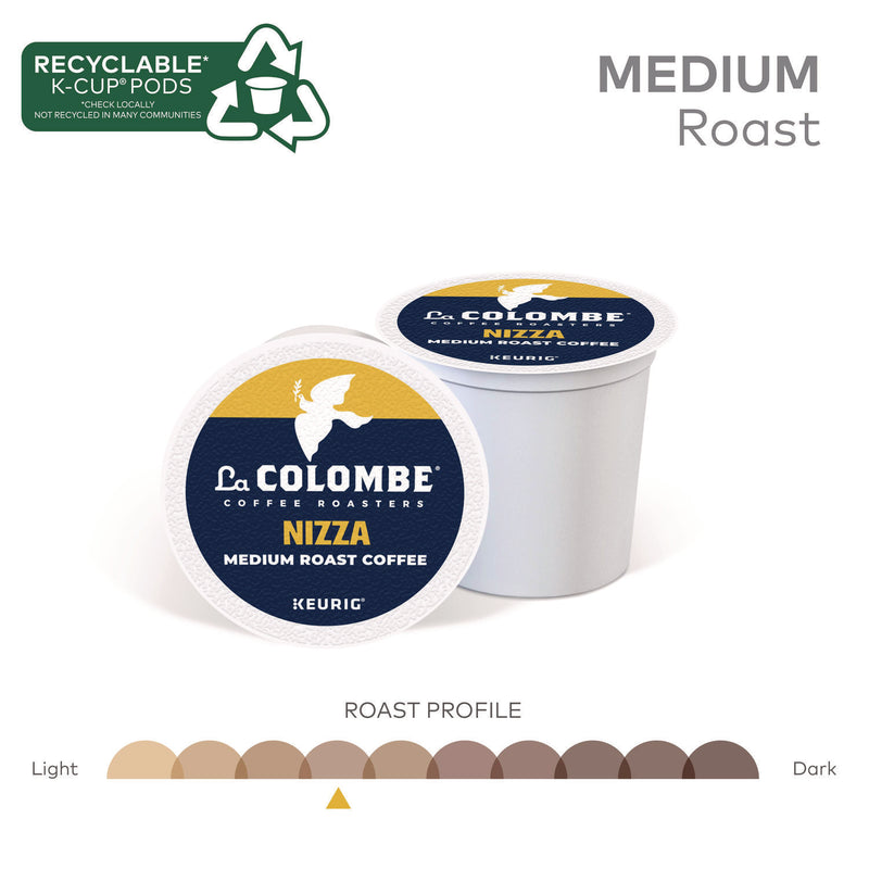 La Colombe® Coffee K-Cup Pods, Nizza Medium Roast, 20/Box (GMT0327) Box of 20