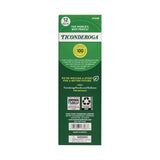 Dixon Ticonderoga Beginners Woodcase Pencil with Eraser and Microban, HB (#2), Black Lead, Yellow Barrel, 12/Pack (DIX133080002) Pack of 12