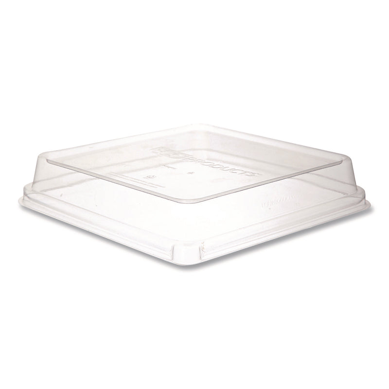 Renewable and Compostable Lids, 8.8 x 8.8 x 1.64, Clear, Plastic, 200/Carton (ECOEPSCS9SLID) Case of 200