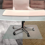 Floortex® Cleartex Unomat Anti-Slip Polycarbonate Chair Mat for Flat Pile Carpeted and Hard Floors, Rectangular, 35" x 47", Clear (FLRNRCMFLPD0003) Each