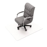 Floortex® Cleartex Unomat Anti-Slip Polycarbonate Chair Mat for Flat Pile Carpeted and Hard Floors, Rectangular, 35" x 47", Clear (FLRNRCMFLPD0003) Each