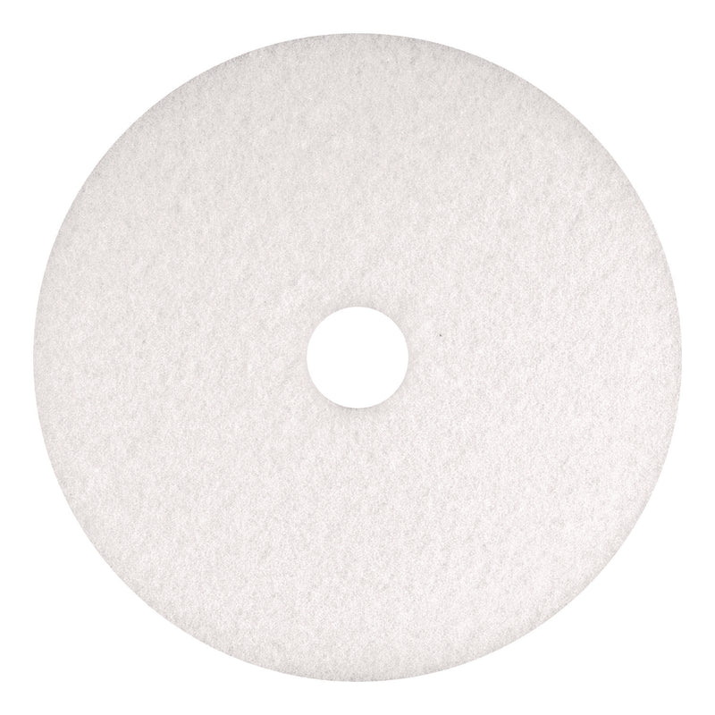 Americo® Polishing Pads, 18" Diameter, White, 5/Carton (AM7401218) Case of 5