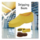 Americo® Stripping Boots, Large, Yellow, 2/Pack (AM7408003) Each