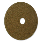 Americo® Black Diamond 1500 Grit Diamond Pad, 20" Diameter, Black/Yellow, 2/Carton (AM7442320) Case of 2