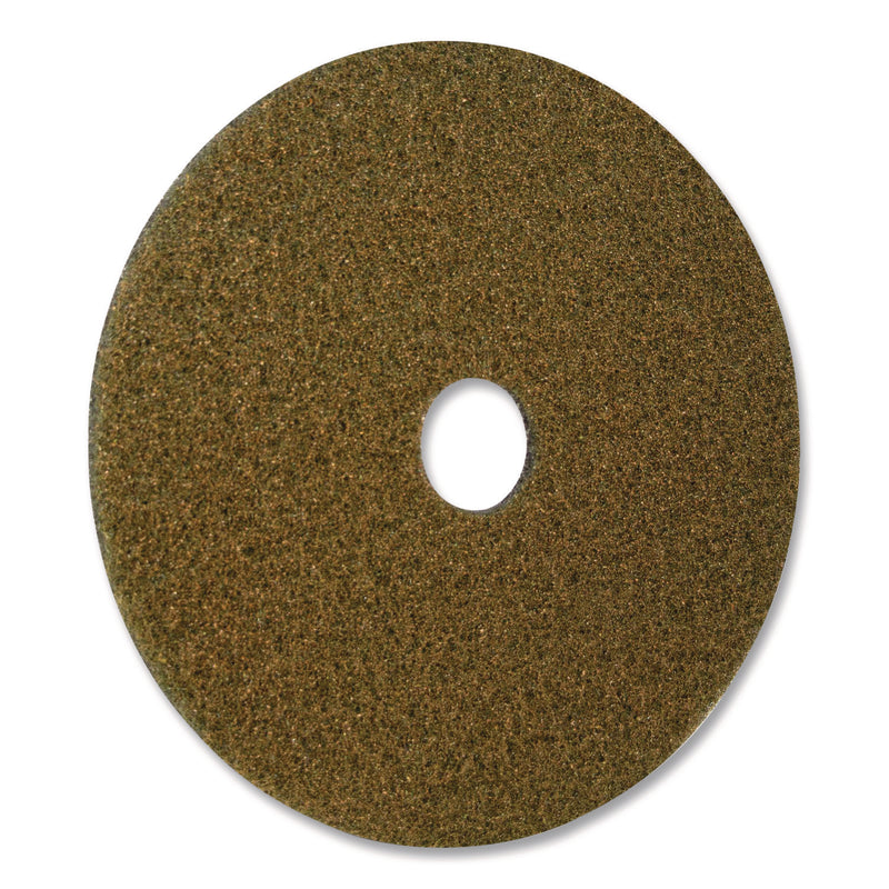 Americo® Black Diamond 1500 Grit Diamond Pad, 20" Diameter, Black/Yellow, 2/Carton (AM7442320) Case of 2