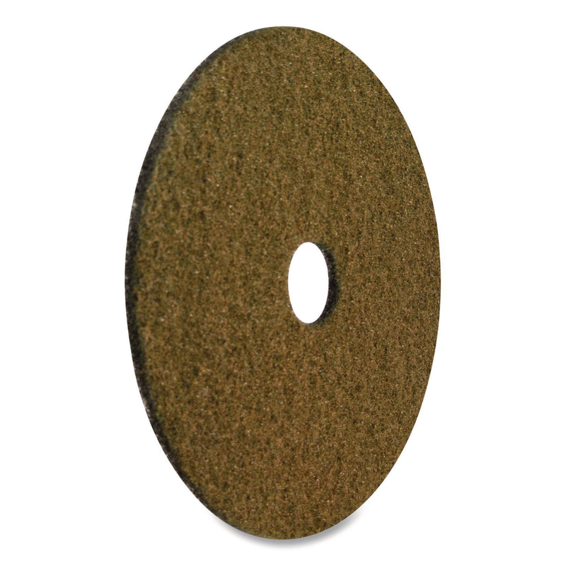 Americo® Black Diamond 1500 Grit Diamond Pad, 20" Diameter, Black/Yellow, 2/Carton (AM7442320) Case of 2