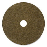 Americo® Black Diamond 1500 Grit Diamond Pad, 20" Diameter, Black/Yellow, 2/Carton (AM7442320) Case of 2