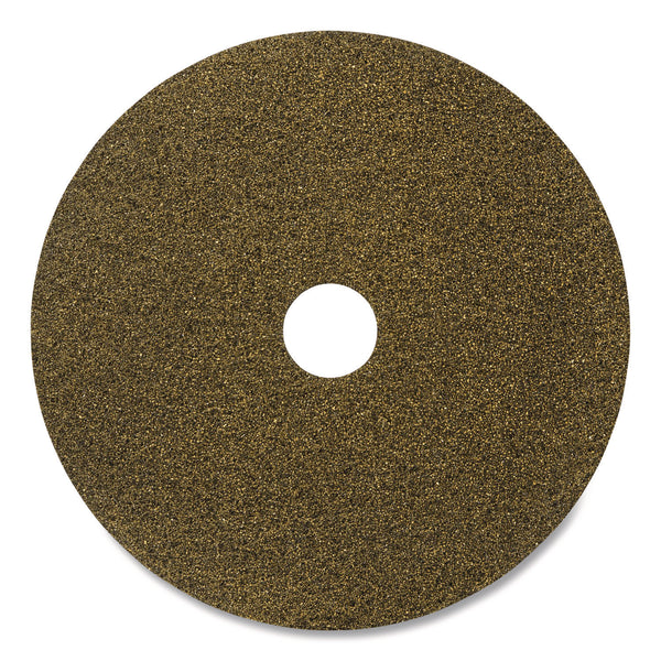 Americo® Black Diamond 1500 Grit Diamond Pad, 20" Diameter, Black/Yellow, 2/Carton (AM7442320) Case of 2