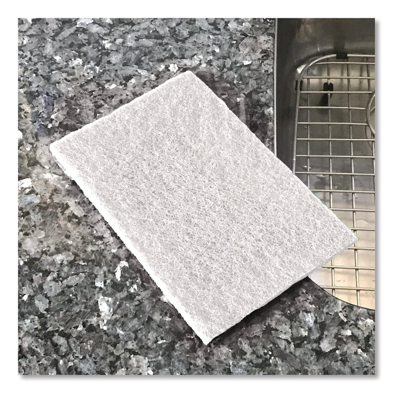 Americo® 92-98 Light Duty Hand Pad, 6 x 9, White, 20/Pack, 3 Packs/Carton (AM7510160) Case of 60