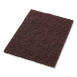 Americo® Dominator Strip Pad, 14 x 20, Burgundy, 5/Carton (AM743051420) Case of 5