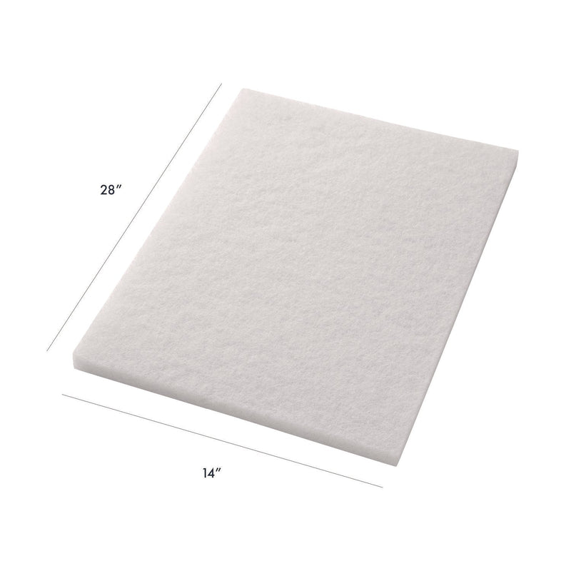 Americo® White Pad Driver, 14 x 28, 10/Carton (AMF42131428) Case of 10