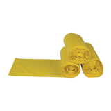 Inteplast Group Low-Density Commercial Can Liners, Infectious Waste Biohazard, 30 gal, 1.15 mil, 30" x 43", Yellow, 25 Bags/Roll, 6 Rolls/CT (IBSBR3043SPY) Case of 150