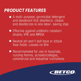 Betco® pH7Q Neutral Disinfectant, Pleasant Lemon Scent, 5 gal Pail (BET3160500) Each