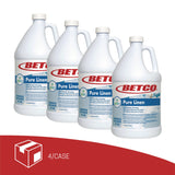 Betco® SenTec Pure Linen Concentrate Odor Eliminator, Pure Linen, 128 oz Bottle, 4/Carton (BET41300400) Case of 4