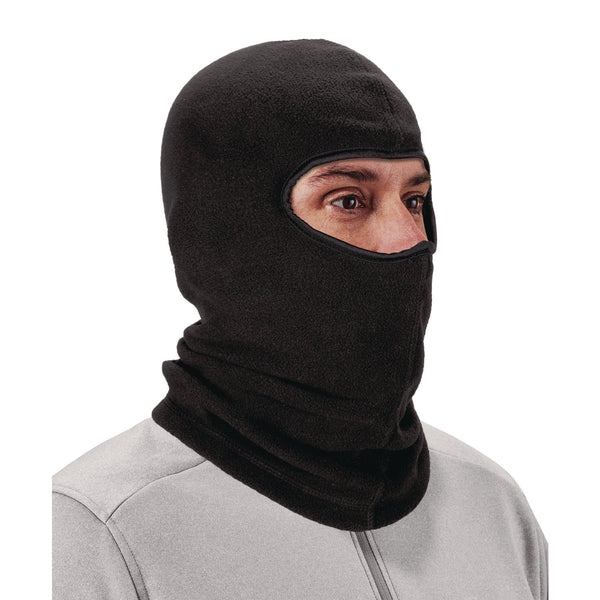 Ergodyne N-Ferno 6821-ECO Recycled Fleece Balaclava Face Mask, Polyester/Spandex, One Size Fits Most, Black (EGO16858) Each