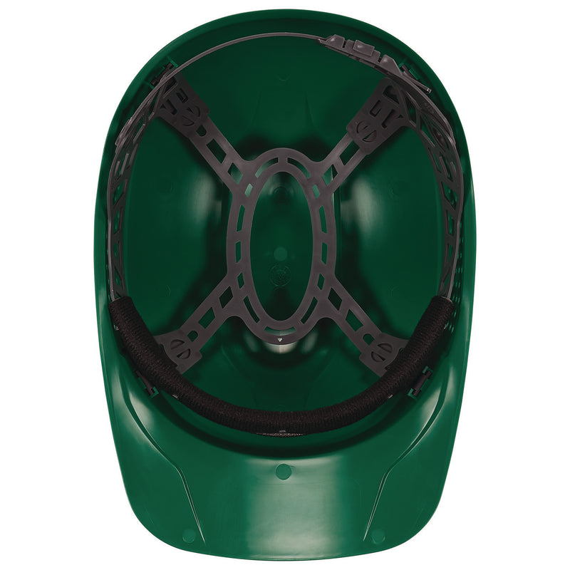 Ergodyne Skullerz 8951 Vented Hard Shell Bump Cap, Short Brim, Green (EGO23982) Each