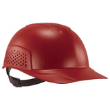 Ergodyne Skullerz 8951 Vented Hard Shell Bump Cap, Short Brim, Red (EGO23984) Each