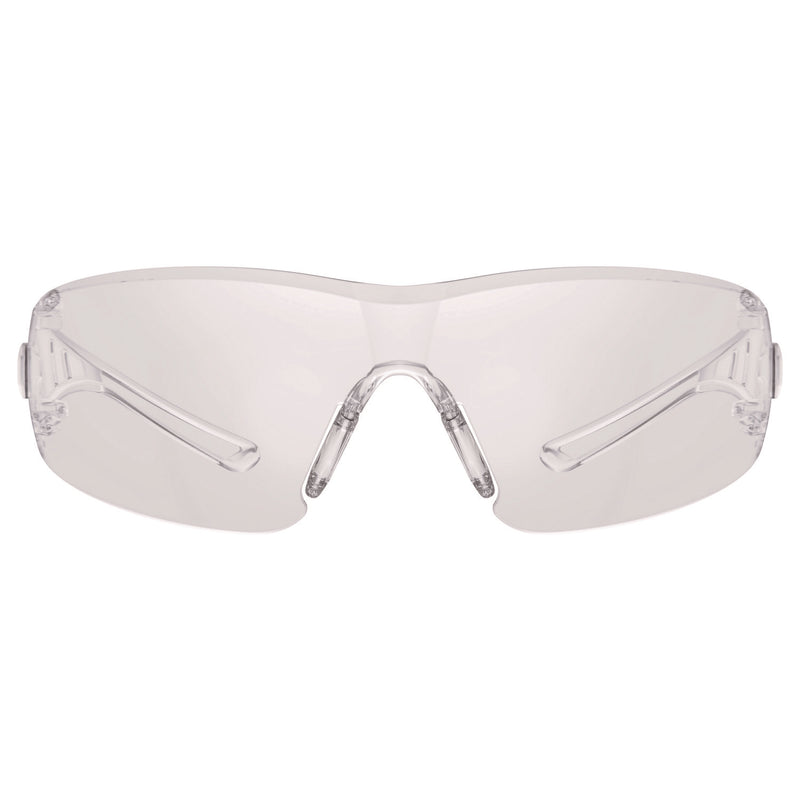 Ergodyne Skullerz VORDR Safety Glasses, Frameless, Clear Polycarbonate Lens, 12/Pack (EGO58101) Each