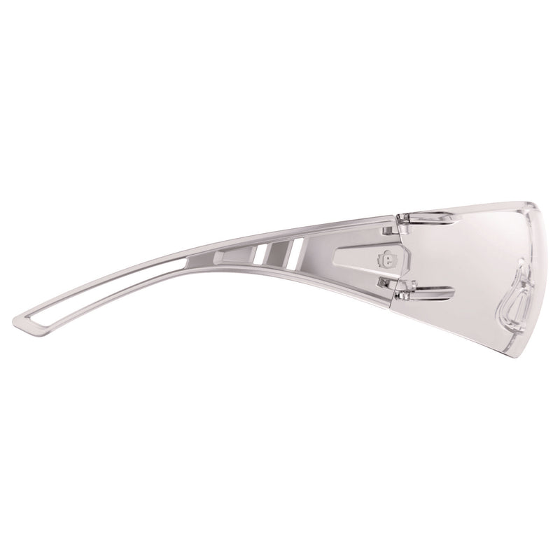 Ergodyne Skullerz VORDR Safety Glasses, Frameless, Clear Polycarbonate Lens, 12/Pack (EGO58101) Each