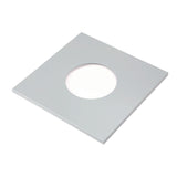 Alpine Industries 29 Gallon Trash/Recycling Cans, Steel, Blue Recycling with Circle Lid, Black Trash Can with Square Lid (ALH4450BLKKIT6) Each