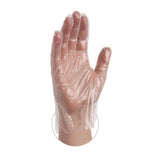 X3® by AMMEX® Poly Food Safe Industrial Gloves, Large, Clear, 500/Box (AXCPGLOVEL500) Box of 500