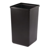 Alpine Industries 29 Gallon Trash/Recycling Cans, Steel, Blue Recycling Can with Mixed Lid (ALH4450KITBLUMR) Each