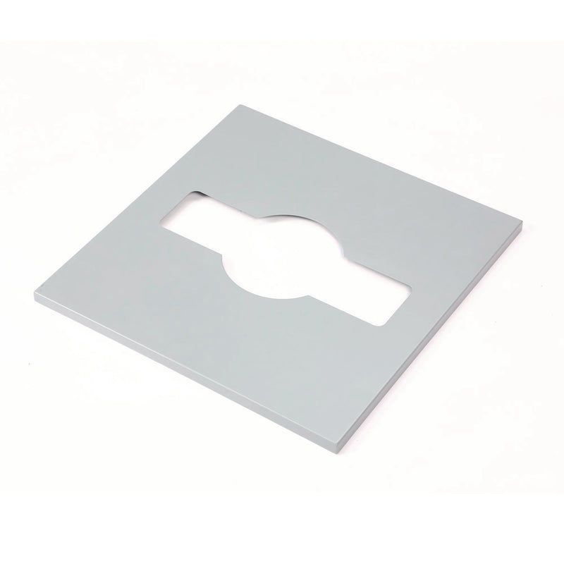 Alpine Industries 29 Gallon Trash/Recycling Cans, Steel, Blue Recycling Can w/Mixed Lid, Green Recycling Can and Black Trash Can with Sq Lid (ALH4450BLKKIT26) Each