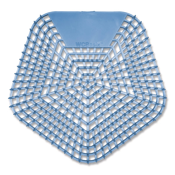 Boardwalk® Anti-Splash Urinal Screen, Clean Cotton Scent, Blue, 0.11 oz, 10/Box (BWK1004) Case of 10