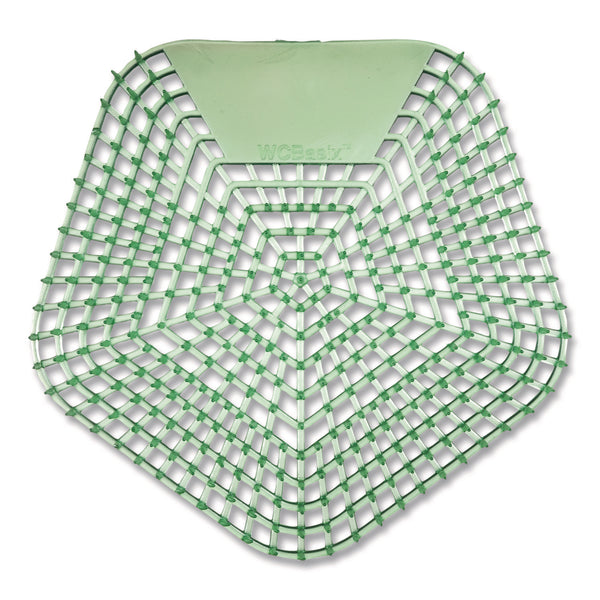 Boardwalk® Anti-Splash Urinal Screen, Cucumber Twist Scent, Green, 0.11 oz, 10/Box (BWK1005) Case of 10