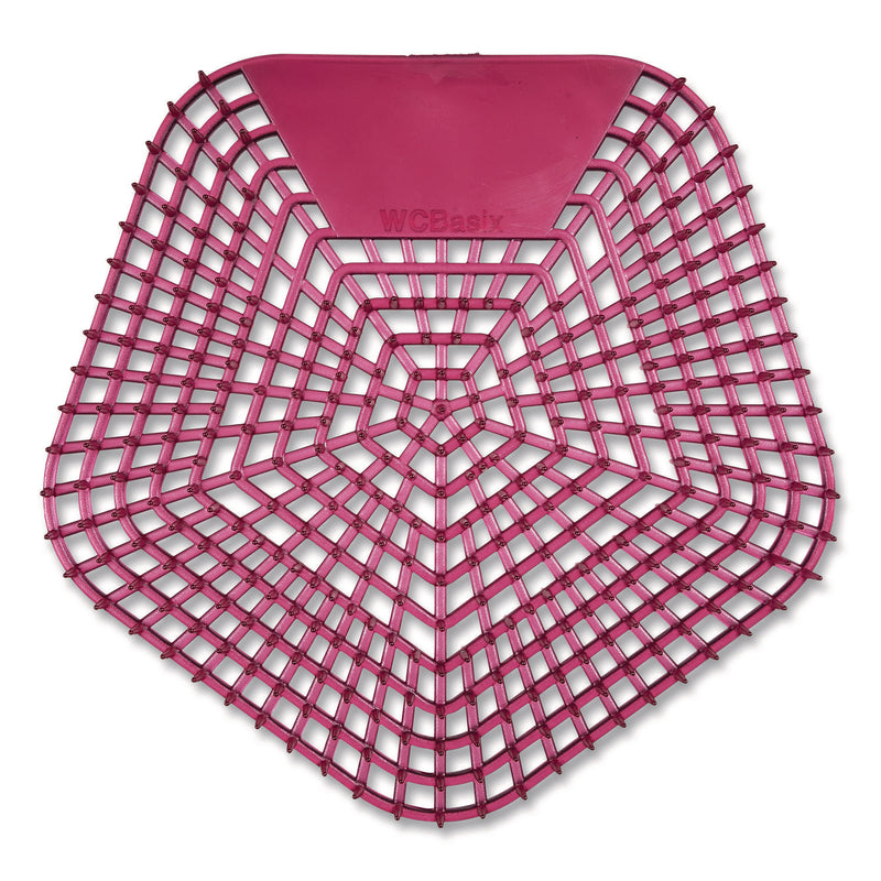 Fresh Products WCBasix Urinal Screen, Apple Cinnamon Scent, Red, 0.11 oz, 10/Box (FRSWCBX10SABX) Box of 10