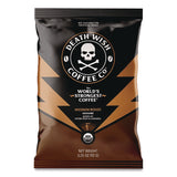 Death Wish Coffee Co. Medium Roast Coffee Frac Pack, Regular, 3.25 oz, 25/Carton (DEWEWC34355) Case of 25