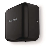 Alpine Industries Hemlock Commercial Automatic 120V Hand Dryer, 6.69 x 11.41 x 12.31, Stainless Steel, Black (ALHALP40010BLA) Each