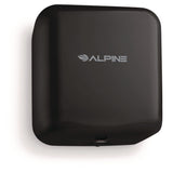 Alpine Industries Hemlock Commercial Automatic 120V Hand Dryer, 6.69 x 11.41 x 12.31, Stainless Steel, Black (ALHALP40010BLA) Each