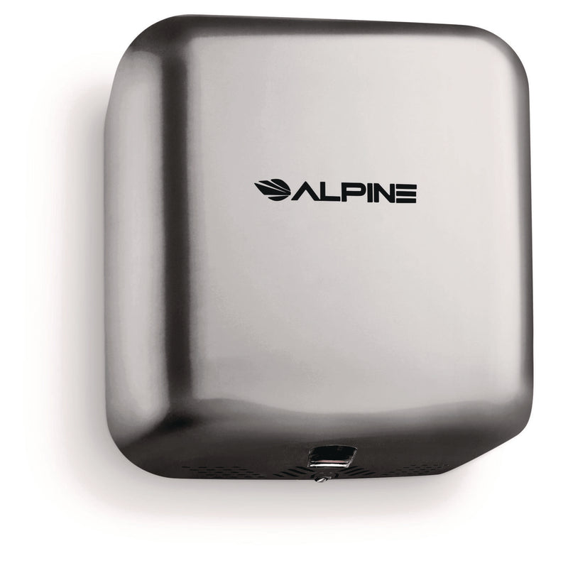 Alpine Industries Hemlock Commercial Automatic 120V Hand Dryer, 6.68 x 11.41 x 12.31, Stainless Steel, Chrome (ALHALP40010CHR) Each