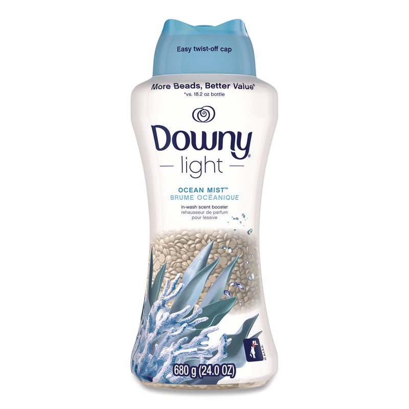 Downy® Light In-Wash Scent Booster Beads, Ocean Mist Scent, 24 oz Pour Bottle (DNY08779) Each