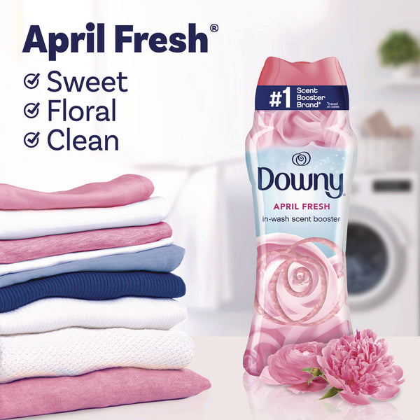 Downy® Fresh Protect In-Wash Scent Beads with Febreze Odor Defense, April Fresh Scent, 24 oz Pour Bottle (DNY613969095) Each