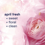 Downy® Fresh Protect In-Wash Scent Beads with Febreze Odor Defense, April Fresh Scent, 24 oz Pour Bottle (DNY613969095) Each