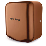 Alpine Industries Hemlock Commercial Automatic 120V Hand Dryer, 6.68 x 11.41 x 12.31, Stainless Steel, Copper (ALHALP40010COP) Each