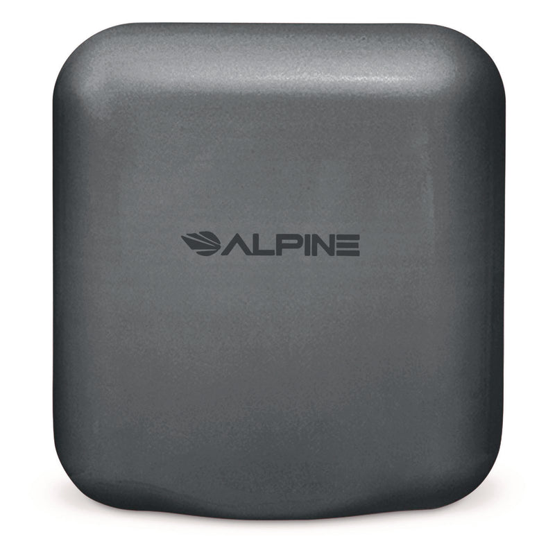Alpine Industries Hemlock Commercial Automatic 120V Hand Dryer, 6.68 x 11.41 x 12.31, Stainless Steel, Gray (ALHALP40010GRY) Each