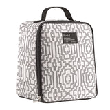 fit + fresh Lunch Bag, 8 x 6 x 10, Black and White Geometric (FAF7613FF3242) Each