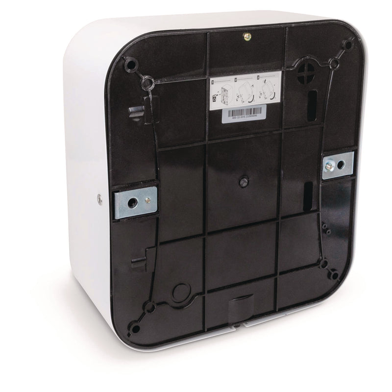 Alpine Industries Hemlock Commercial Automatic 120V Hand Dryer, 6.68 x 11.41 x 12.31, Stainless Steel, White (ALHALP40010WHI) Each