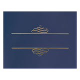 Great Papers!® Embossed Foil Certificate Holders, 80-lb Paper, Navy, 5/Pack (GRP903119) Each