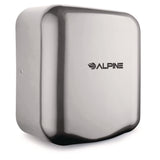 Alpine Industries Hemlock Commercial Automatic 120V Hand Dryer, 6.68 x 11.41 x 12.31, Stainless Steel, Chrome (ALHALP40010CHR) Each