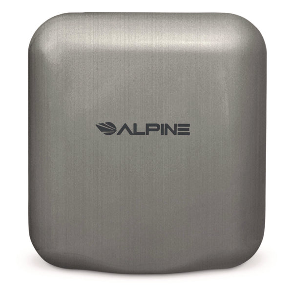 Alpine Industries Hemlock Commercial 220V Automatic Hand Dryer, 6.68 x 11.41 x 12.31, Stainless Steel, Silver (ALHALP40020SSB) Each