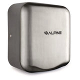 Alpine Industries Hemlock Commercial 220V Automatic Hand Dryer, 6.68 x 11.41 x 12.31, Stainless Steel, Silver (ALHALP40020SSB) Each