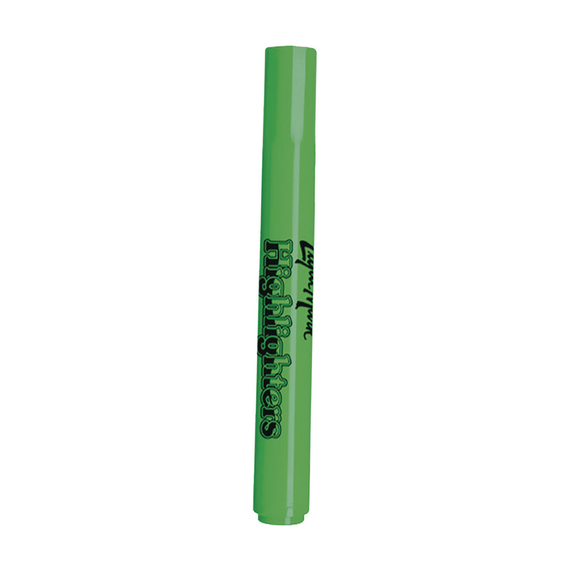 Liqui-Mark® Tank Fluorescent Highlighter, Green Ink, Chisel Tip, Green Barrel, Dozen (LQM61211) 1 Dozen