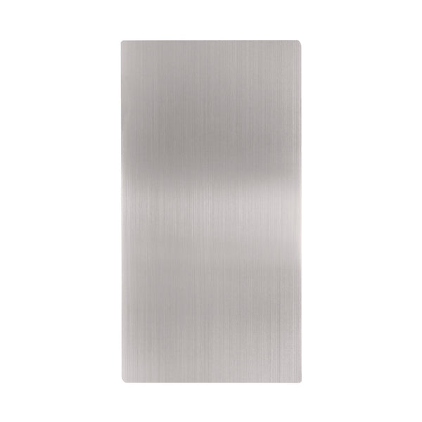 Alpine Industries Commercial Hand Dryer Wall Guard, 0.06 x 15.75 x 31.75, Brushed Stainless Steel (ALHALP400WALLG) Each